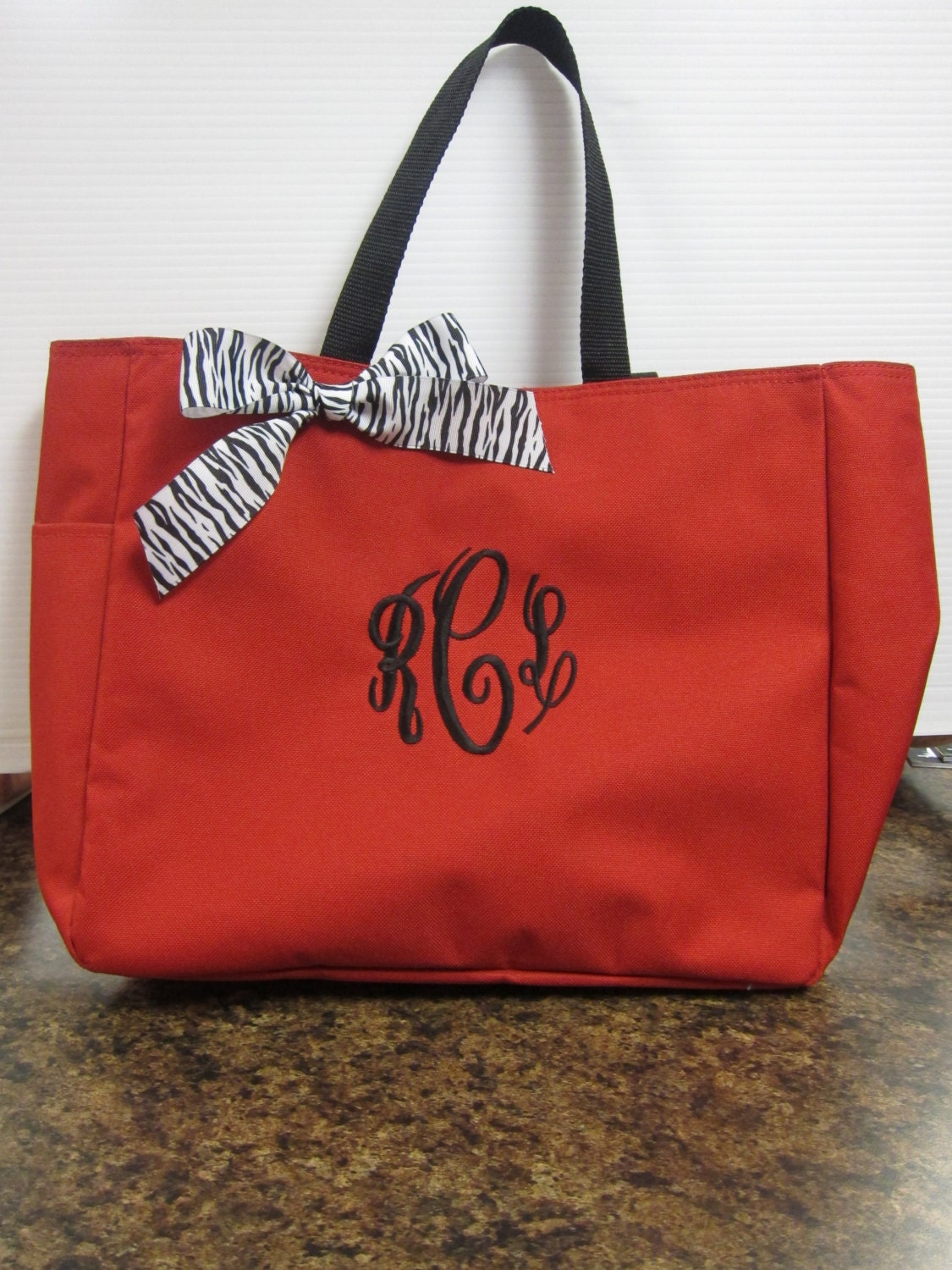 Lightweight Essential Tote Bag   Great for Bridesmaid Gifts, Sororities, Vacations, Dance and Cheer Teams and So Much More