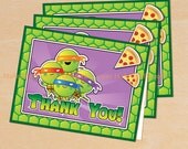 Teenage Mutant Ninja Turtles Inspired Thank You Card Printable, DIY File Il_170x135