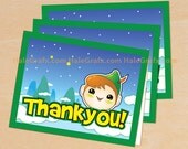 Peter Pan Thank You Cards Printable DIY File Il_170x135