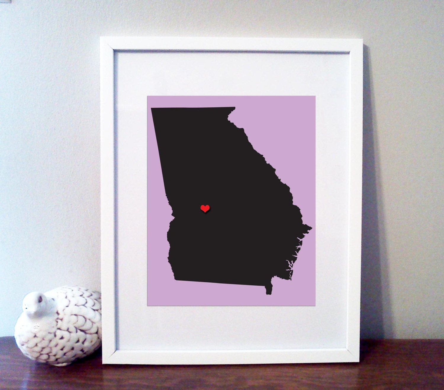 Customizable Georgia Art- 8x10 Digital Print