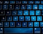 Flame Nebula Macbook Keyboard Stickers- Decal laptop MacBook pro decal MacBook decal MacBook air sticker J-008