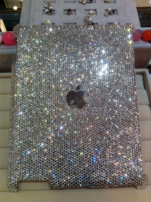iPad 4 case iPad 3 case iPad 2 case Bling Bling Crystal iPad Mini case Artificial Swarovski Crystal iPad case Handmade new iPad case Cover