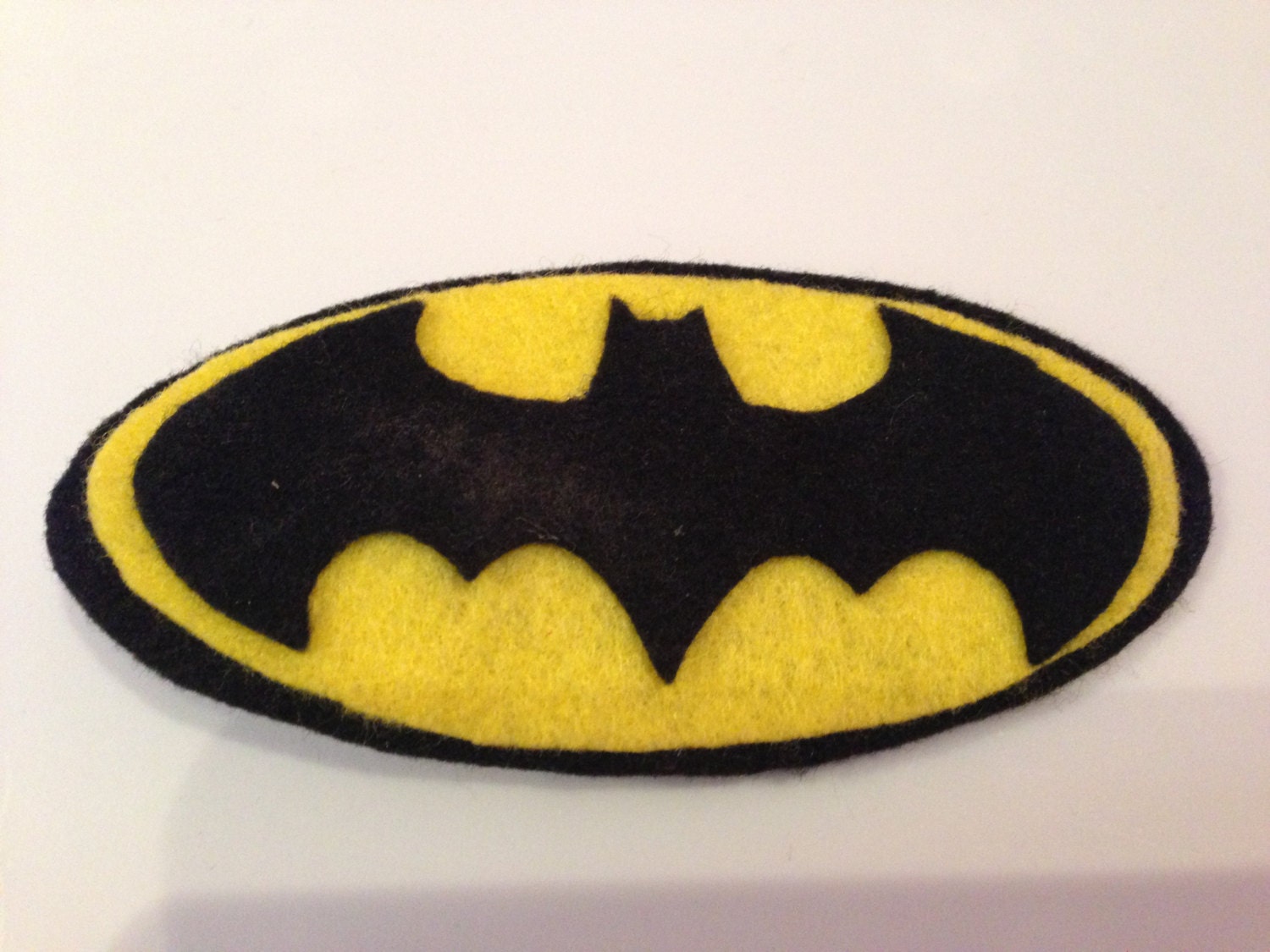 Batman Hair Clip DC Comicbook Superhero Barrette Felt