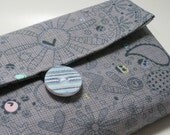 Doodle Bug Wallet- All purpose ladies wallet for Cash Envelope Budgeting System