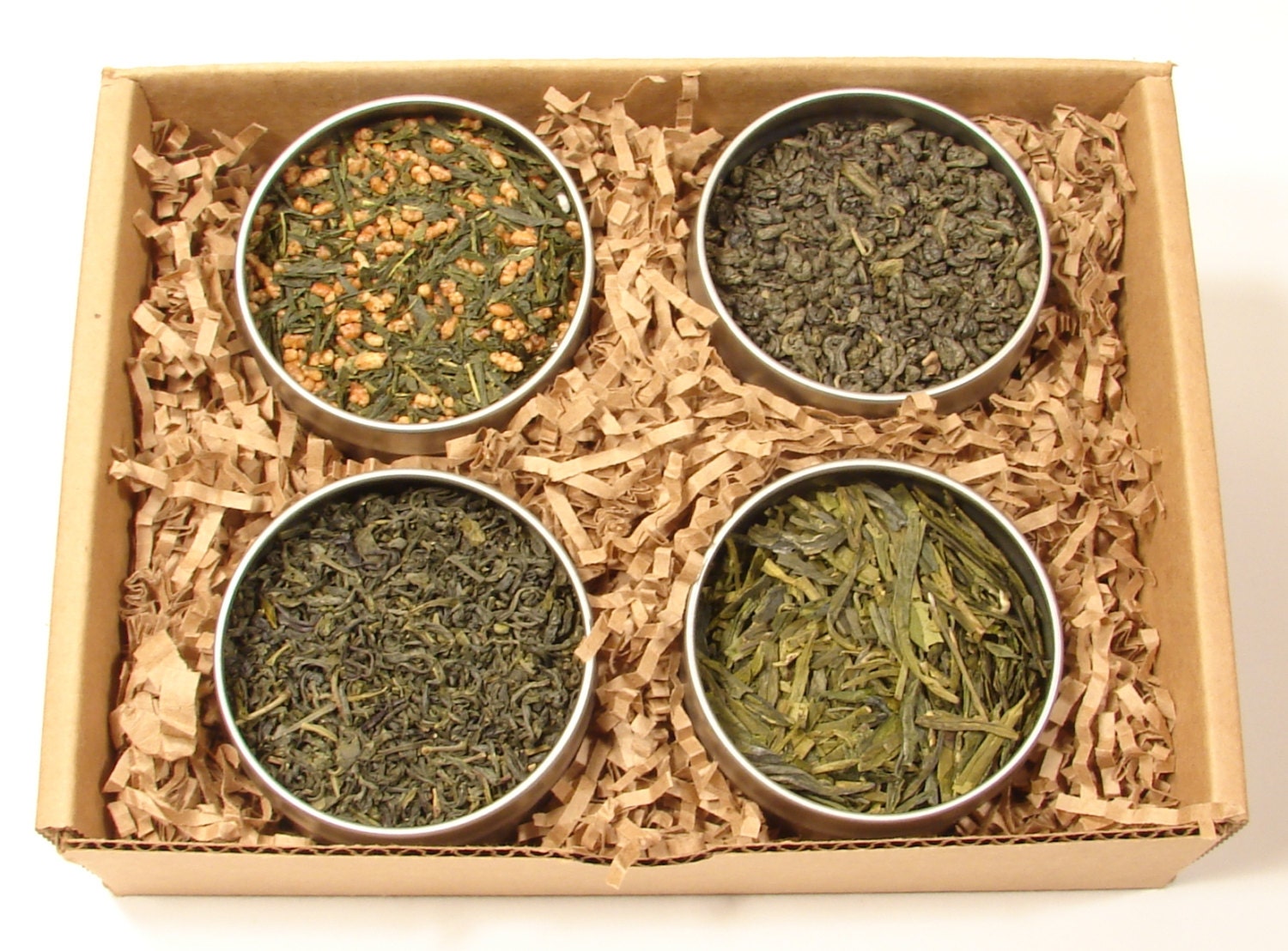 Premium Loose Leaf Green Tea Collection & Gift Box