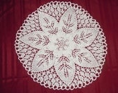 Handmade Snow Color Doily Home Decor