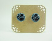 Dr. Who Gallifrey Time Lord Stud Post Earrings