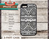 TOUGH iPhone 4 & 4s - iPhone 5 Case Accessory - Tribal Navajo Pattern - Design Cover 37