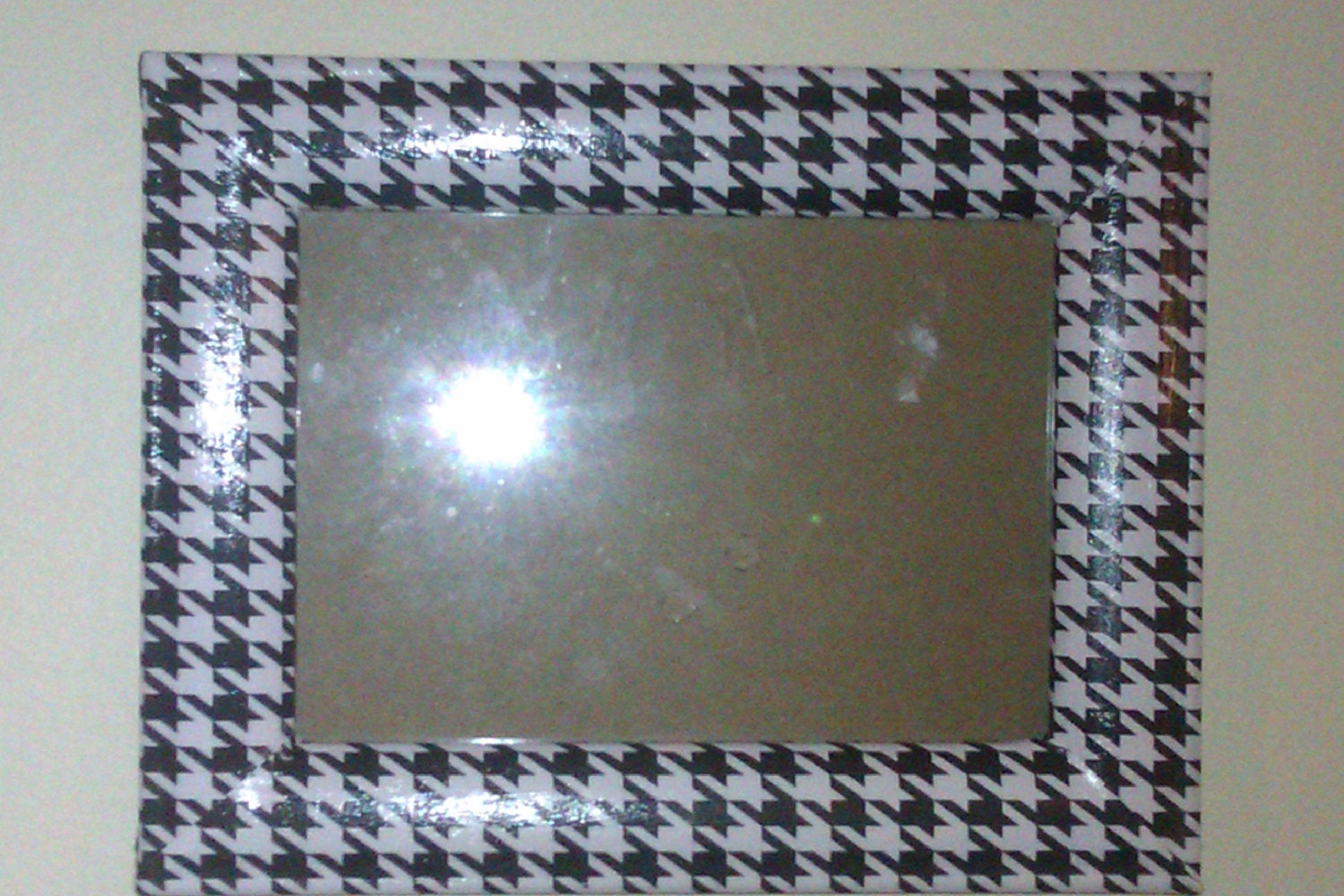 Houndstooth 5x7 picture frame Alabama football
