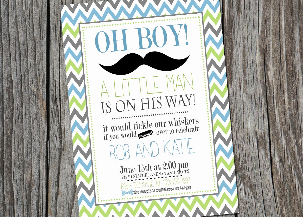 Owl Mustache Baby Boy Shower Thank You Back Invitation Templates Owl Mustache Baby Boy Shower Thank You Back Invitation Templates