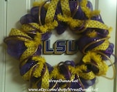 Louisiana State University Collegiate Wreath