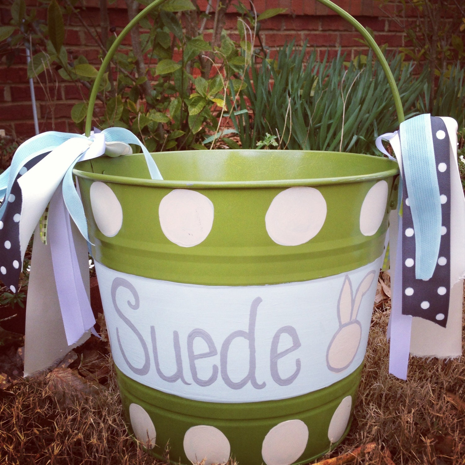 Personalized Easter bucket - large