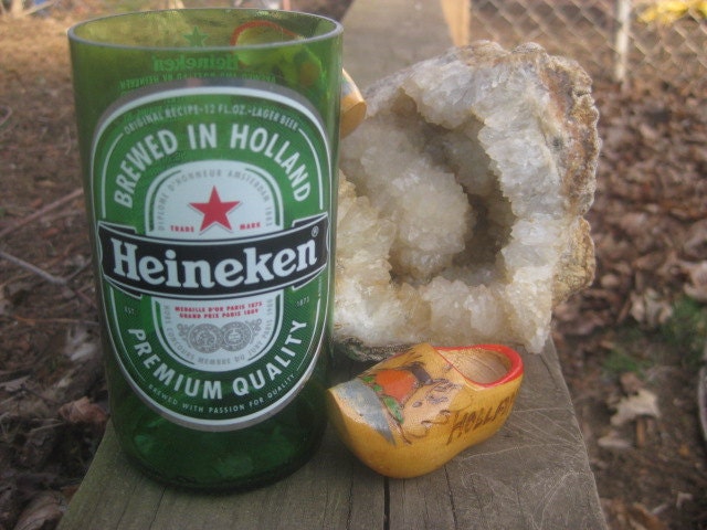 Heineken Beer Bottle Tumbler Drinking Glass