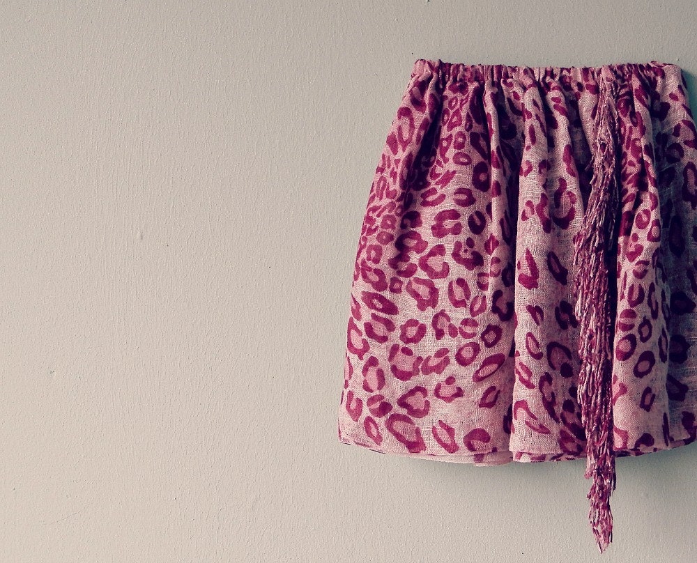Toddler girl mini skirt Leopard print clothes. Kids summer clothing - QuickFashionSkirts