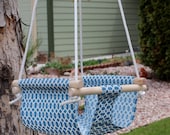 Indoor or Outdoor Canvas Swing for Infant to Child