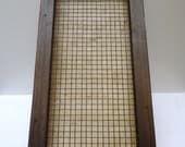 Vertical Wall Garden, Succulent Planter Box, Stained Cedar