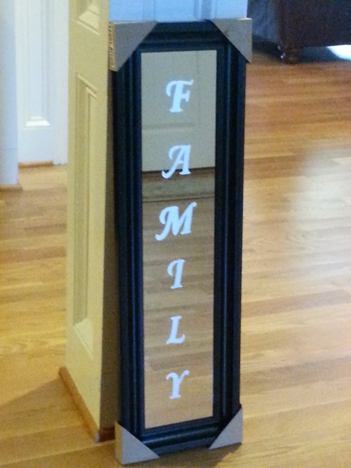 FAMILY Painted Frosted Mirror