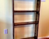 Bookshelf with Dark Walnut Finish