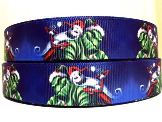 Items similar to The Nightmare Before Christmas Ribbon on Etsy