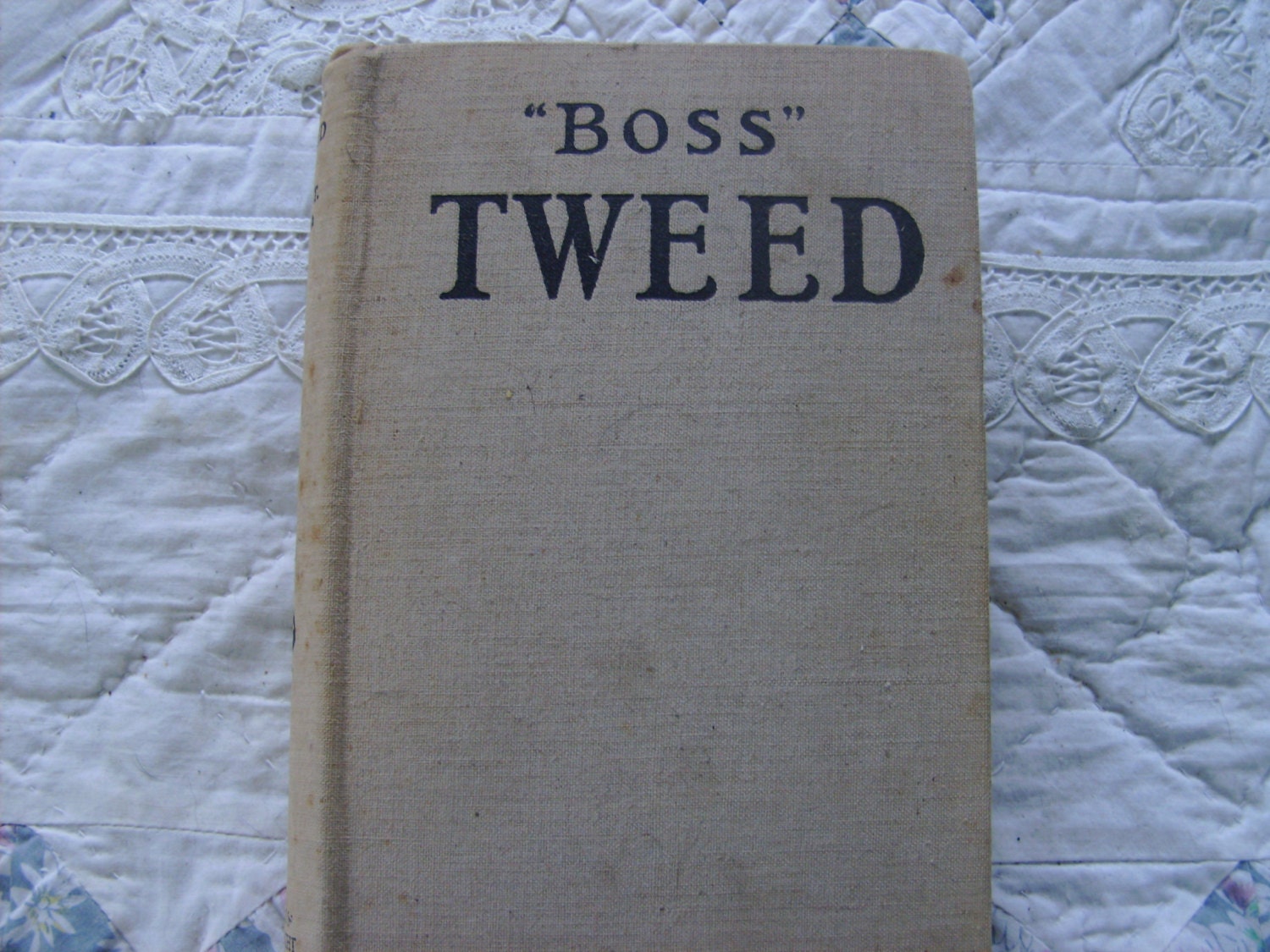 Boss Tweed - The Story of a Grim Generation" by Denis Tilden Lynch