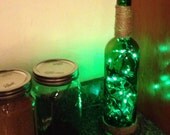 Fun Unique Wine Bottle Light Kitchen Bar Home Decor Beach Night Light