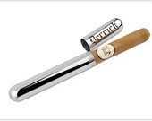 Engraved Stainless Steel Cigar Flask Tube Case Holder Personalized Custom