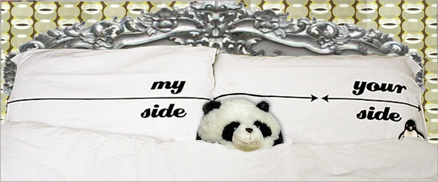 My Side/Your Side Pillowcase Set