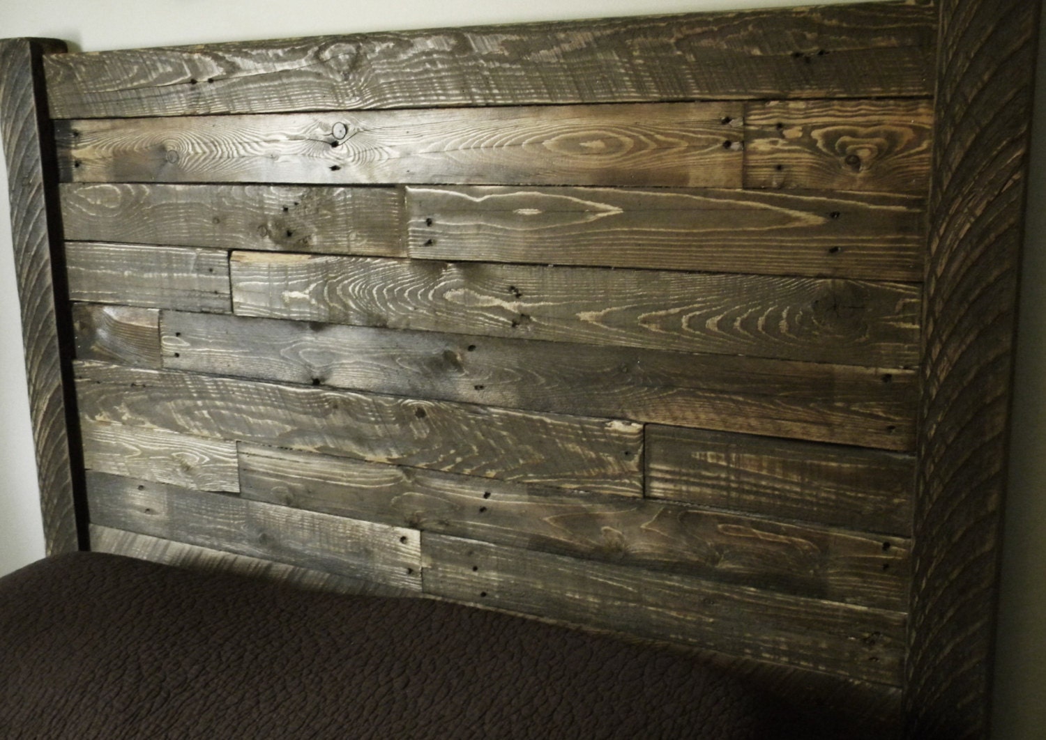 Headboard, Home Furnishings, Reclaimed Wood Headboard, Queen Headboard, Rustic Headboard, Distressed Wood, Repurposed Wood,