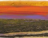 ACEO - Abstract VI - Print of an original acrylic painting by SKO