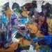 The Dependent  Original Abstract Mixed Media Painting on Wood