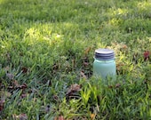 pint mason jar of pure grass fed beef tallow