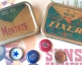 Fallout Mentats or Fixer Tin with Free Nuka Cola and Sunset Sarsaparilla Caps