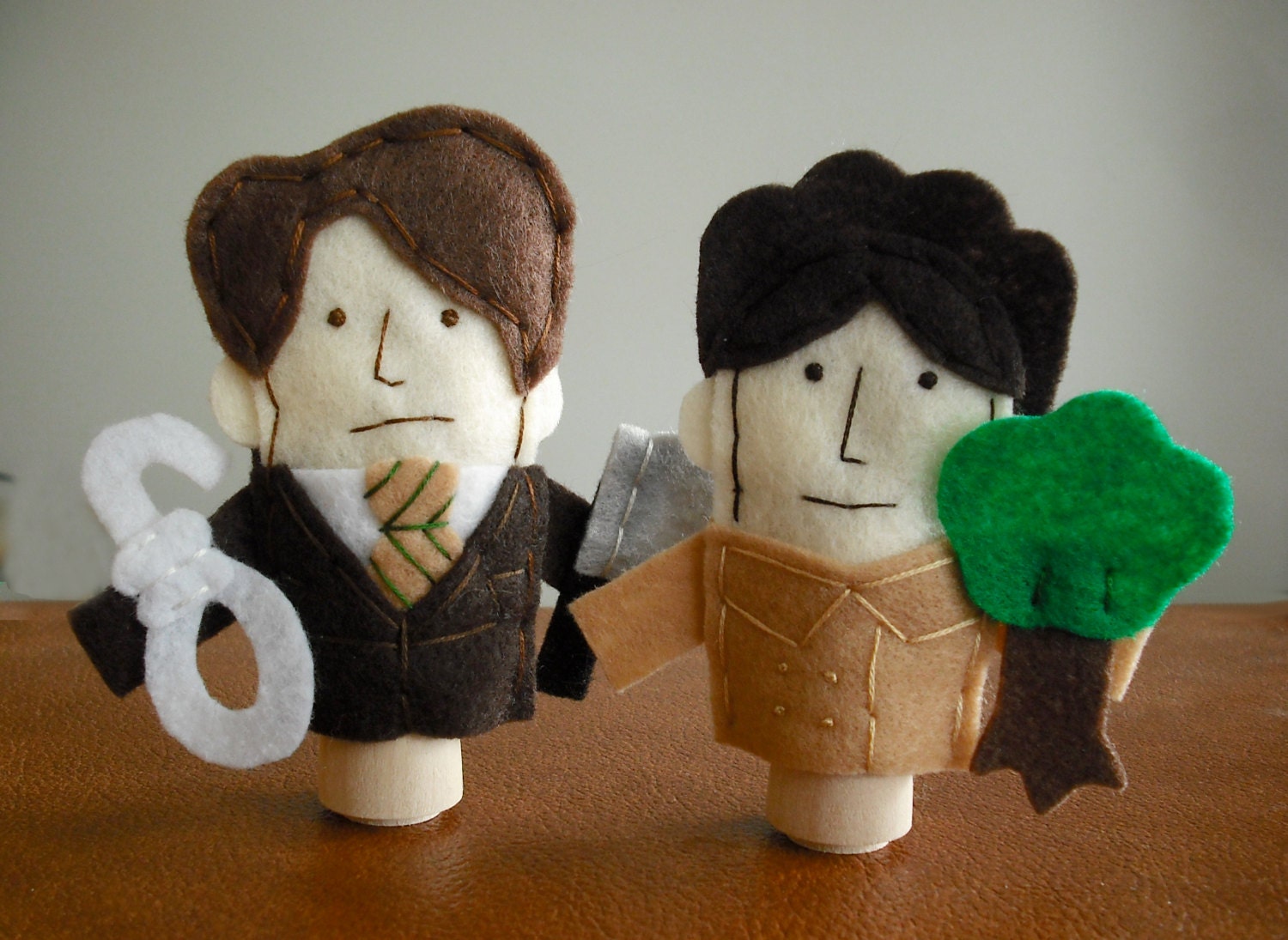 Harold and Maude Finger Puppets