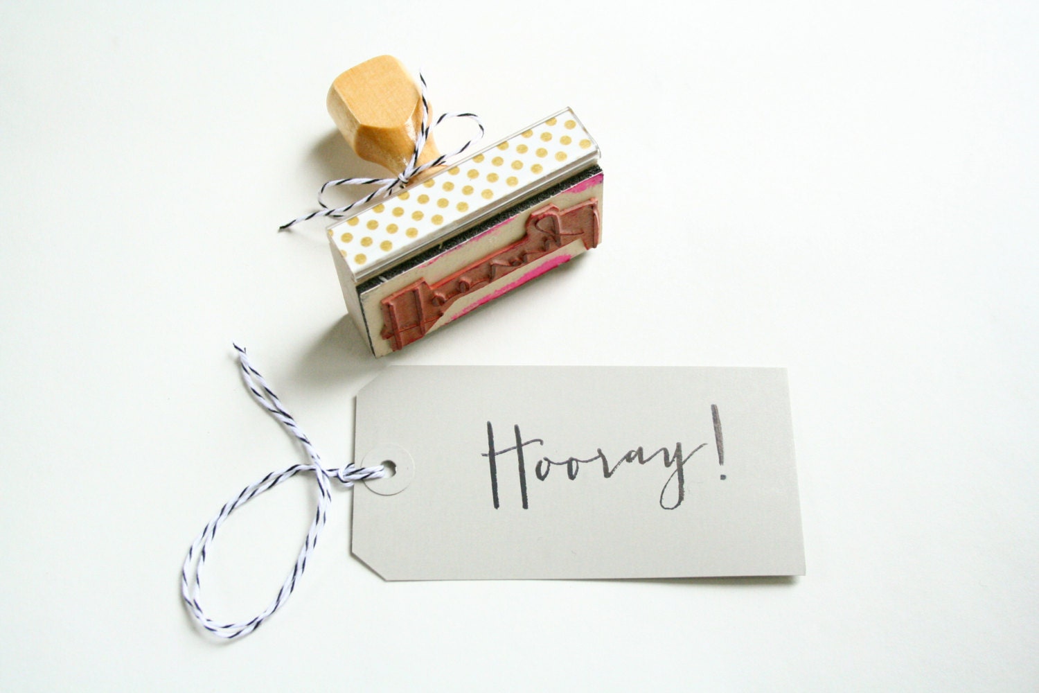 Hooray Stamp - weddings, birthdays, and more