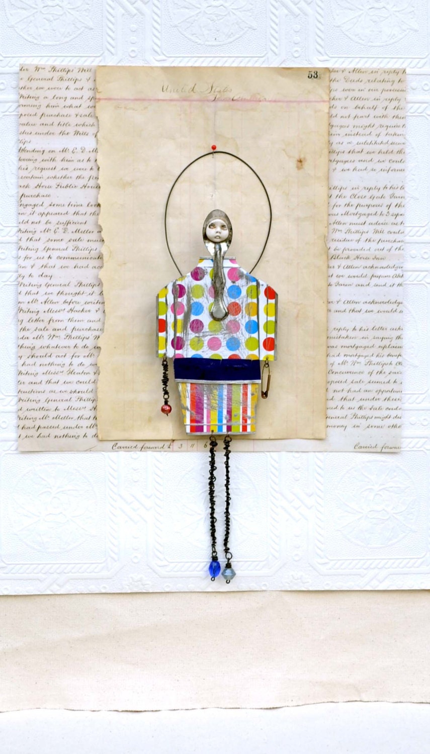 MIxed Media Art Doll Trutti