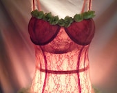 Peaches - A Hand Made Tramp Lamp
