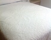 Heirloom WholeCloth queen Bed Quilt  84" x 102" Welsh Beauty Quilt Made to Order