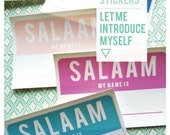 25 "Salaam My Name Is" - Labels