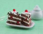Black Forest Cake Earrings