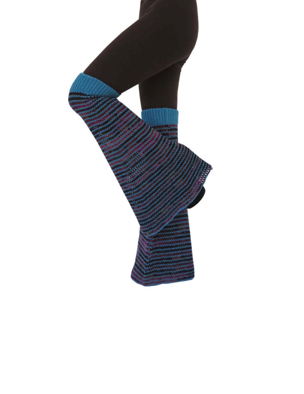 One Size  - Heartbreaker - Wool Crochet Boot Leg Warmers /  Bell Bottoms / Garter Pants /  Flares /