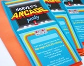 Arcade Party - INVITATION Printable