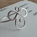 Sterling Silver Ring wishing Infinite Happiness, Peace, Love, Faith and Friendship - Great Bridesmaids Gift
