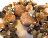 Mossy Kazuri Long Necklace