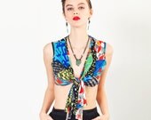 Tooth Necklace - Metal and Magnesite necklace