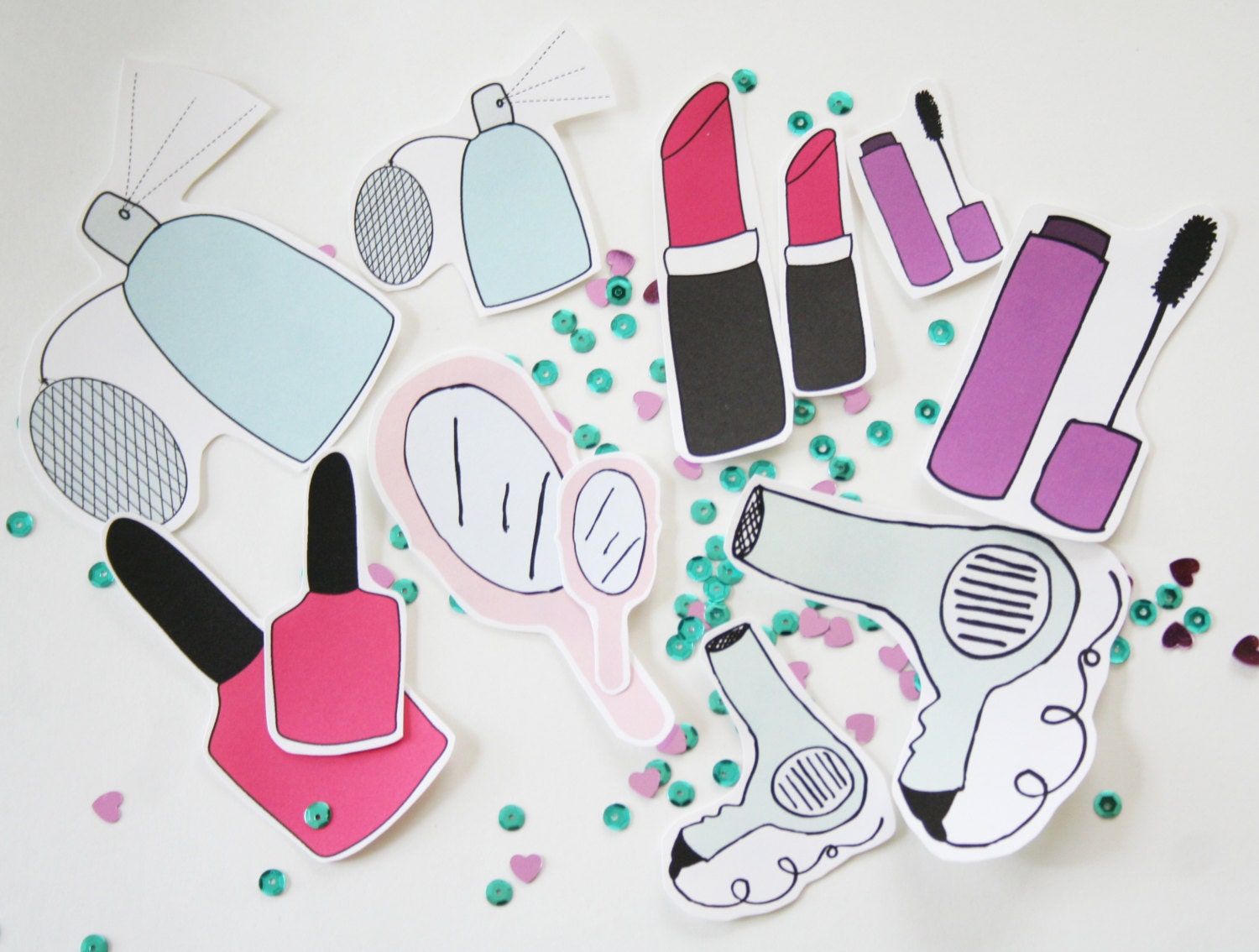 Vanity Sticker Set