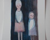 Ila and Ione - original painting