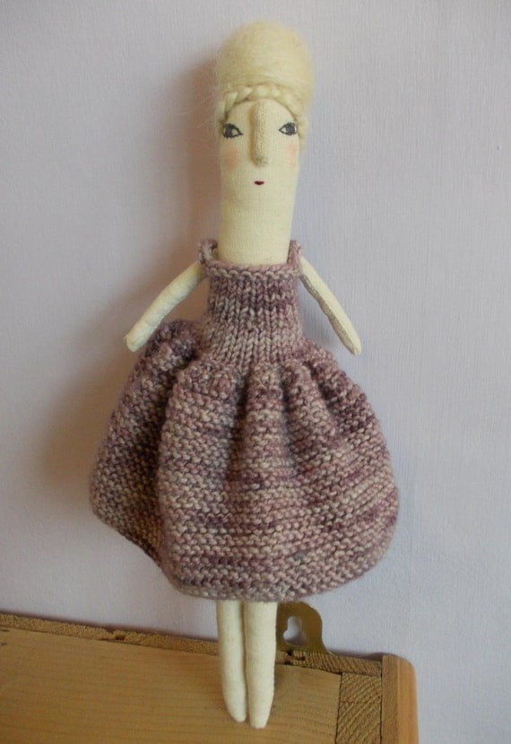 Margot - A folk art doll