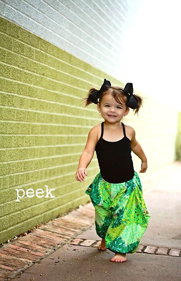 Whimsy Couture Sewing Pattern/Tutorial ebook Harem Pants 3m through 5t Pdf