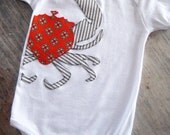 crab bodysuit ORGANIC