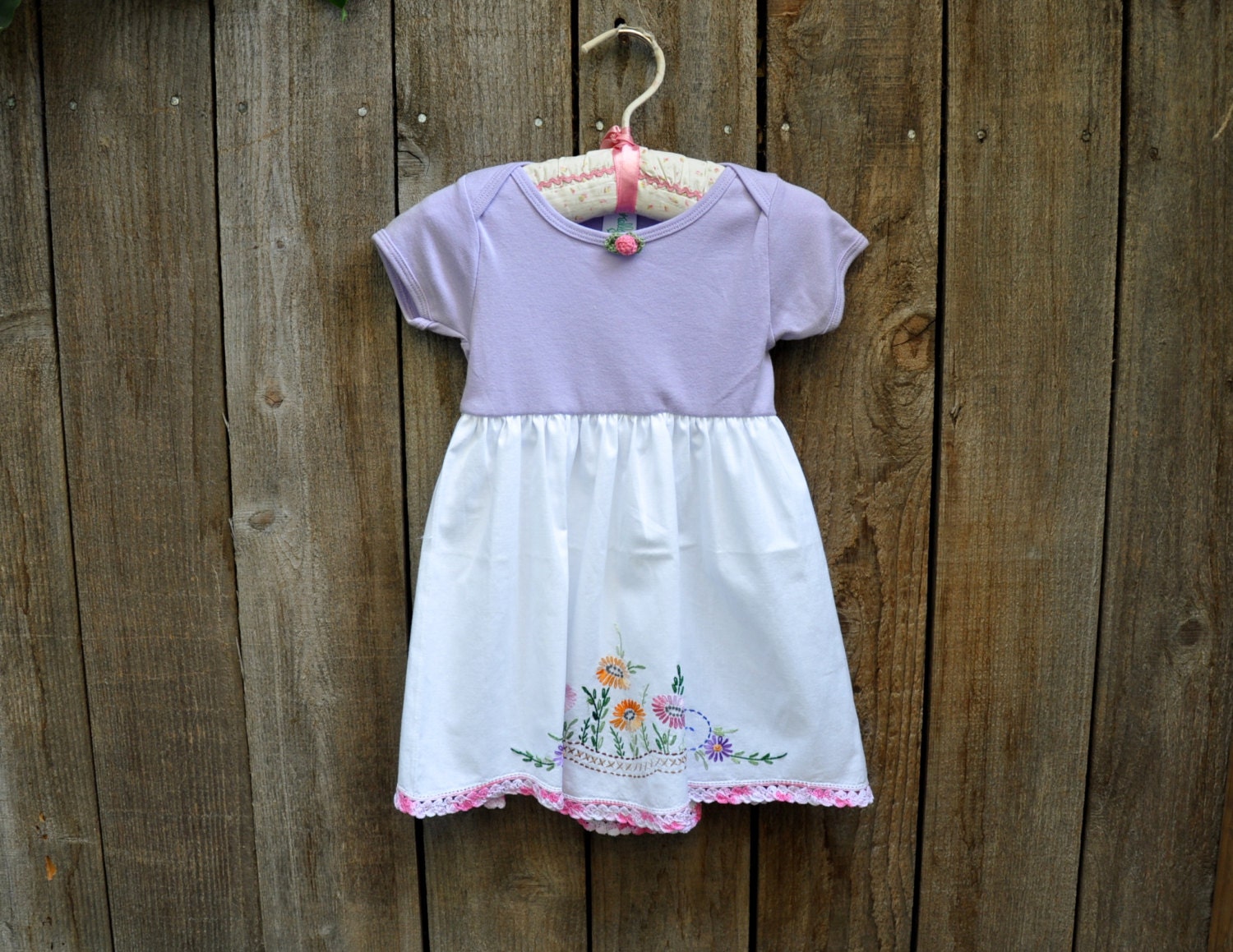Vintage pillow Case Dress size 18 - 24 months